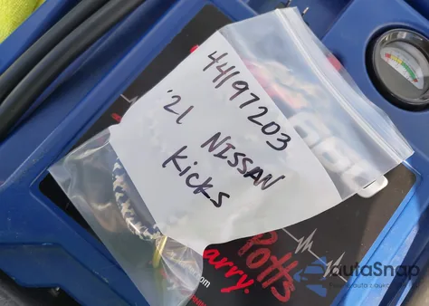 2021 Nissan Kicks Sv Xtronic Cvt from USA, damaged, VIN 3N1CP5CV6ML500222